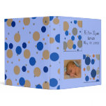 Baby boy keepsake/photo album binders