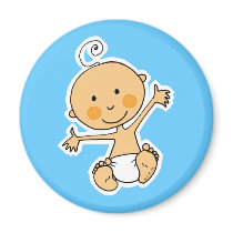 Baby boy magnets