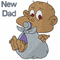 Baby Boy - New Dad embroidered shirts by Embroidery4U Baby Boy - New Dad embroidered shirts