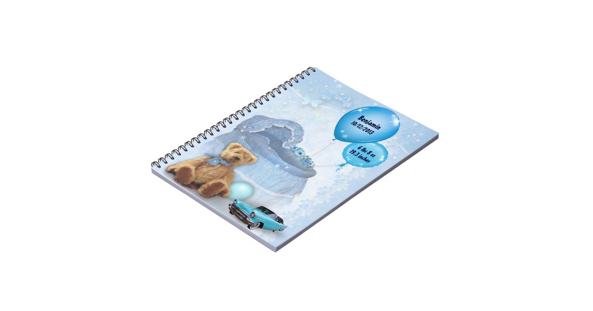 Baby Boy Notebook Zazzle