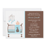 Baby Boy Nursery Announcement