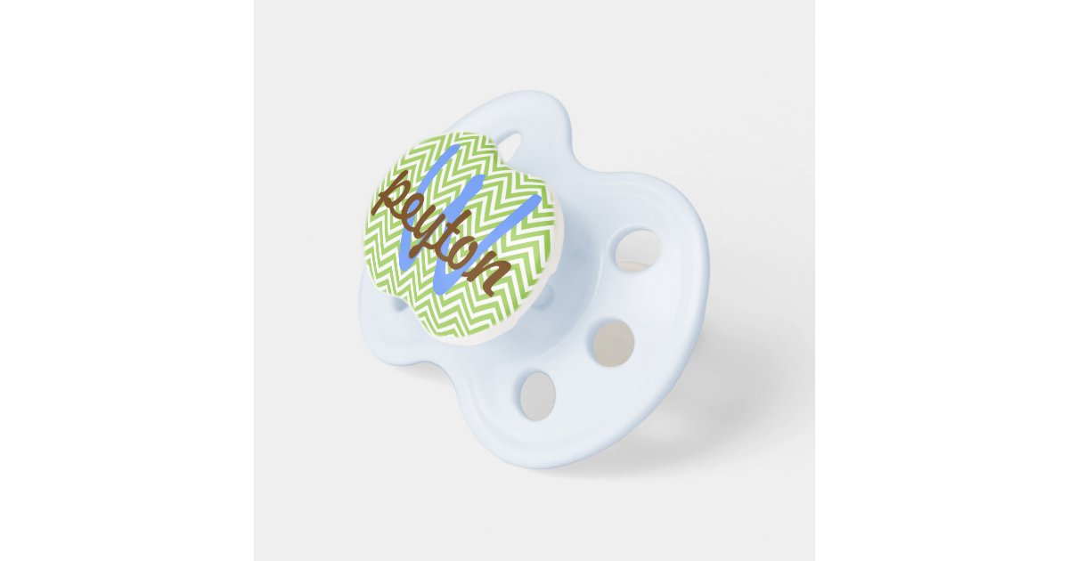 Baby Boy Personalized Pacifier Zazzle