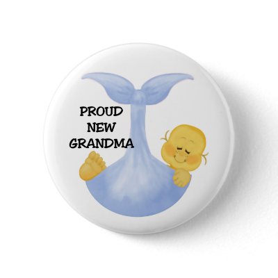 Baby Boy Proud Grandma Buttons by new_baby