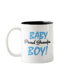 Baby Boy Proud Grandpa Mug