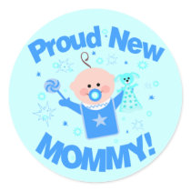 Baby Boy Proud Mom Sticker by jamiecreates1 Baby Boy Proud Mom Sticker