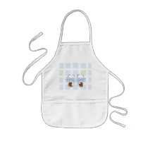 Baby Boy Shoe Apron by MissNNick Baby Boy Shoe Apron