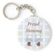 Baby Boy Shoe Key Chain