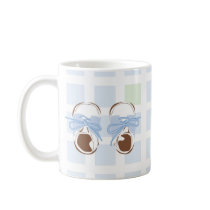 Baby Boy Shoes Mug by MissNNick Baby Boy Shoes Mug