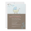 Baby Boy Shower Invitation by OrangeOstrichDesigns Baby Boy Shower Invitation