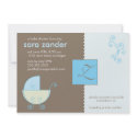 Baby Boy Shower Invitation invitation