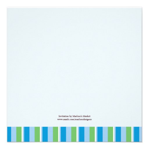 Baby Boy Shower Invitation