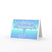 Baby Boy Shower Invitation Card by thehatch Baby Boy Shower Invitation Card