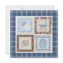 Baby Boy Shower Invitations