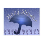 Baby Boy shower invitations Post Card