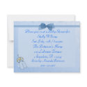 Baby Boy Shower Invite invitation
