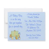 Baby Boy Shower Invites invitations