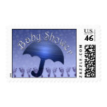 Baby boy shower stamps