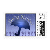 Baby boy shower stamps stamps