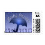 Baby boy shower stamps