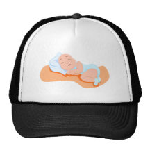baby boy sleeping mesh hat