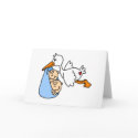 Baby Boy Twins with Stork cards by new_baby Baby Boy Twins with Stork cards