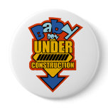 Baby Boy Under Construction Button