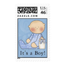Baby Boy Whimsy postage