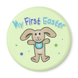 Baby Boy's First Easter Refrigerator Magnets
