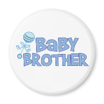 Baby Brother magnets