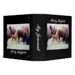 Baby Buffalo - Binder or  3 ring Notebook