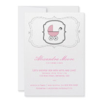 Baby Buggy Invitation