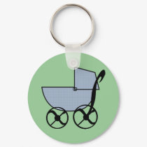 Baby Buggy Keychain