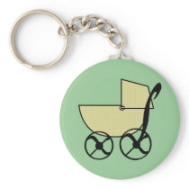 Baby Buggy Keychain
