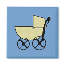 Baby Buggy Magnet