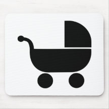 Baby buggy mousepad