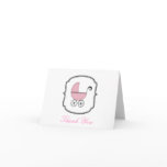 Baby Buggy Thank You Card