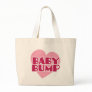 Baby Bump design Tote Bag