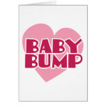 Baby Bump design Greeting Card