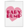 Baby Bump design Greeting Card