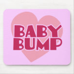 Baby Bump design Mouse Pads