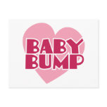 Baby Bump design Post Cards