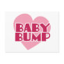Baby Bump design Post Cards