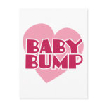 Baby Bump design Post Card