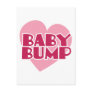 Baby Bump design Post Card