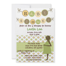 Baby Bump Shower Invitation