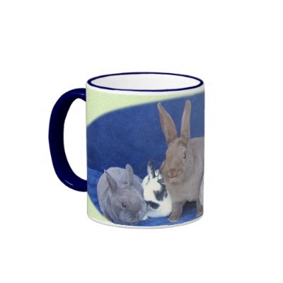 Baby Bunnies Coffee Mug by rairfnd