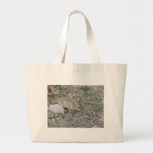 Baby Bunny And Grass Blade Bag