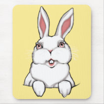 Baby Bunny Mousepad Festive Bunny Decorations