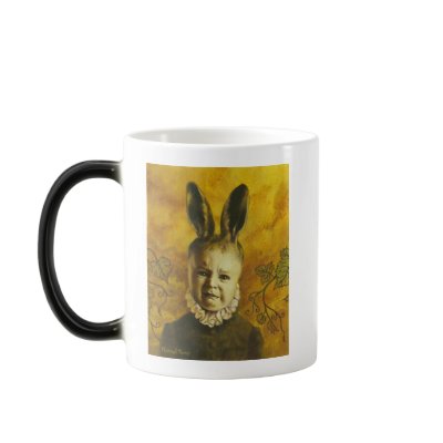 Baby Bunny Mutant Design Mugs by mictomart