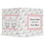 Baby Bunny Pink Binder